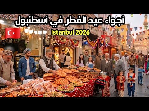 اجواء عيد الفطر في اسطنبول الفاتح 2026 اسعار الاكل وحلويات العيد اسعار ايجارات المنازل والدولار اجواء عيد الفطر في اسطنبول الفاتح 2026 اسعار الاكل وحلويات العيد اسعار ايجارات المنازل والدولار