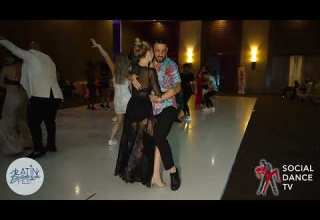 Daniel Anastasia Bachata Social Dancing Latin Beach Fest DR 2022 Punta Cana