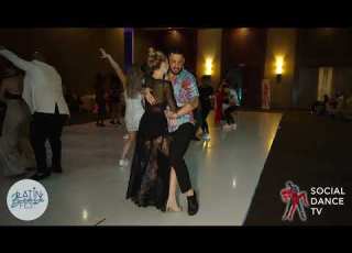 Daniel Anastasia Bachata Social Dancing Latin Beach Fest DR 2022 Punta Cana