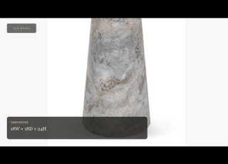  Huxley Accent Table Rusty Gray Classic Home Zin Home