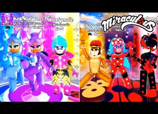 ALL NEW TRANSFORMATION DO GRUPO NO PARIS THE HIDDEN JEWELS MIRACULOUS ROBLOX