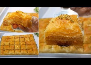 انسي كل وصفات الكنافه والجلاش جربي الاختراع ده بدون تحمير كنافه ولا مجهود بطعم ينافس اكبر حلواني