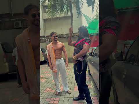 Tiger Shroff And Pushpa Bhau Swag Style Tigershroff Pushpa Trending