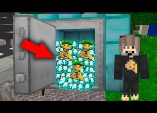  فلم ماين كرافت سرقة اكبر بنك في العالم