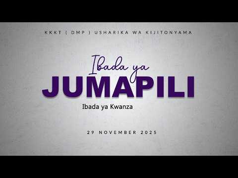 KIJITONYAMA LUTHERAN CHURCH IBADA YA JUMAPILI IBADA YA KWANZA 29 03 2026
