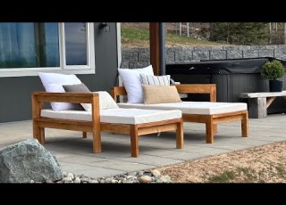  2x4 Outdoor Chaiselongue Mit Kostenlosen Bauplänen
