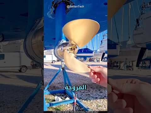 مراوح القوارب القابلة للطي