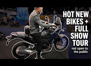 AIM Expo 2026 KLE500 WR125R Vettore 450 Inside Look Show Tour