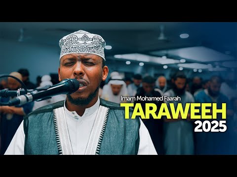 Taraweeh 2025 Imam Mohamed Farah