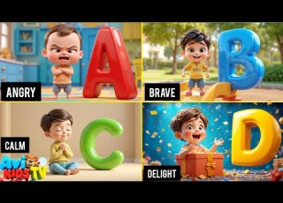 ABC Feelings Emotions Song A To Z Emotions For Kids Episode 8 Avi Kids Tv