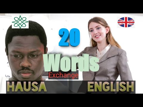 Koyon Turanci 20 English Words Translations In Hausa 4