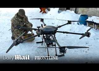 The Terrifying Reality Of Drone Warfare In Ukraine Frontline Marathon Daily Mail