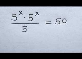  Solve For X In This Nice Exponential Equation Math Olympiad Mathematics