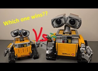 Reviewing The New Lego Wall E And Eve Set Comparing To Ideas Version