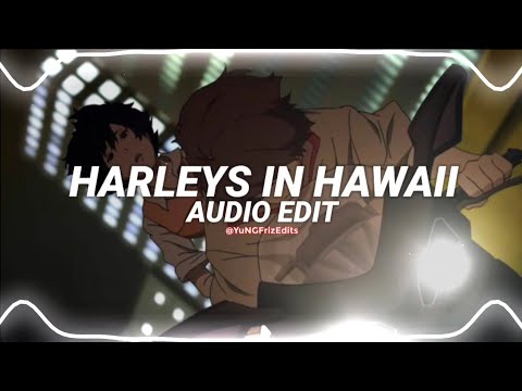 Harleys In Hawaii You And I Katy Perry Edit Audio
