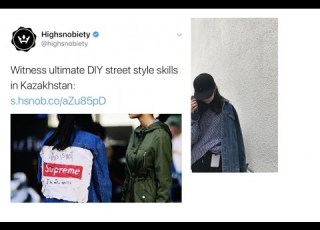 MBFW Almaty Day 3 меня выложили на Highsnobiety Vogue