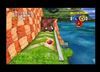 Sonic Heroes Seaside Hill Team Sonic