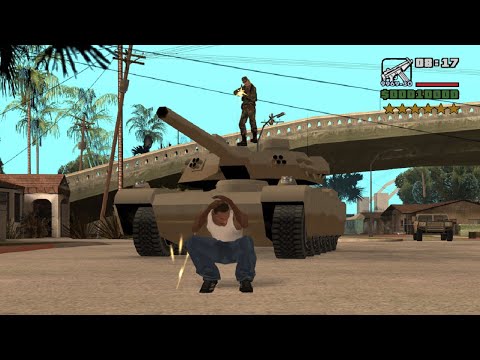 GTA San Andreas Missions With 6 Stars Wanted Level 7 GTA San Andreas Missions With 6 Stars Wanted Level 7