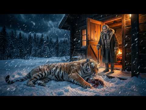 Ji Išgelbėjo Tą Tigrą Kai šis Buvo Jaunas Dabar Jis Sužeistas Grąžintas Prie Jos Durų