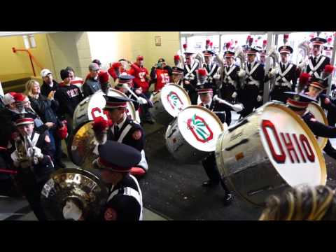 Ohio State Marching Band Percussion Show Marching Into Skull Bass Drums 10 17 2015 OSU Vs PSU Ohio State Marching Band Percussion Show Marching Into Skull Bass Drums 10 17 2015 OSU Vs PSU