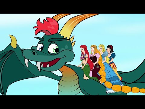 ربانزل والأميرات ضد السحرة فتاة كسولة فتاة مجتهدة قصص للأطفال قصة قبل النوم للأطفال