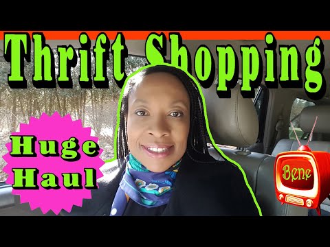 THRIFT SHOPPING Huge Haul And Great Score A Sasha Baby Doll