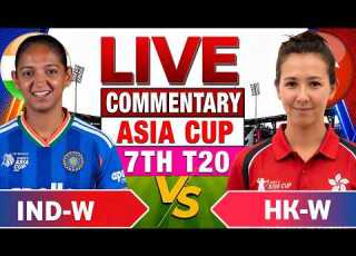  India W Vs Hong Kong W Women S Asia Cup 2026 MATCH 7 Ind W Vs Hk W Live Cricket Score Commentary