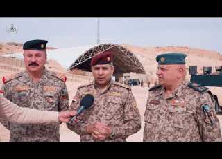  رئيس أركان الجيش يشرف على تسلم قاعدة عين الأسد بالكامل من القوات الأمريكية