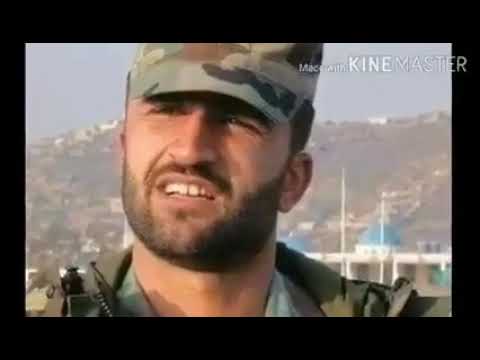 خواندن نازکمیر خوستی در وصف شهید فرمانده محمد ظهور سرجنگ اندرابی