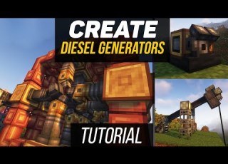  Create Diesel Generators Mod Pump Jack Engines Tutorial 1 18 2 1 20 1 Minecraft Java