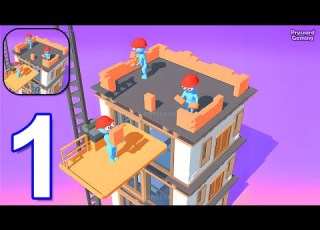 My Tiny Tower Gameplay Walkthrough Part 1 Stickman City Builder Android Gameplay