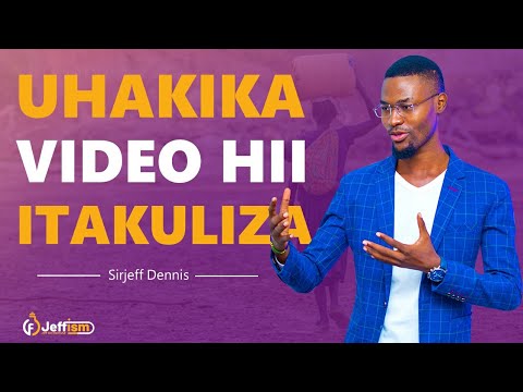 Ushauri Wangu Bora Wa Maisha Utakutoa Chozi Na Kukufundisha