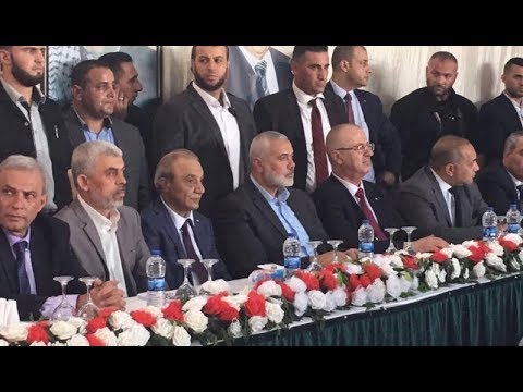 كلمة رئيس المكتب السياسي لحركة حماس اسماعيل هنية مع الفصائل الفلسطينية في قطاع غزة