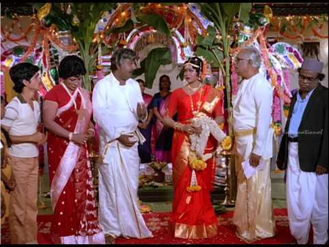Nalla Thambi Tamil Movie Comedy Karthik Radha Manorama Moulee