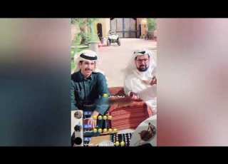  فيصل بن طلال انكب في الي شربه وما اعجبه رياكشنه يموت ضحك