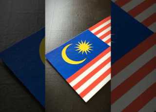  MALAYSIA Flag Drawing Flags Malaysia Asia Posca