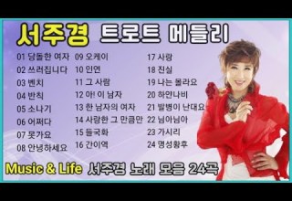 서주경 노래 모음 24곡 메들리
