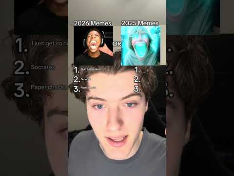 2026 Memes OR 2025 Memes Brainrot Quiz Trivia Newmemes Funny