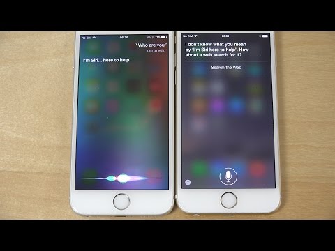 IOS 9 Siri Meets IOS 8 Siri 4K