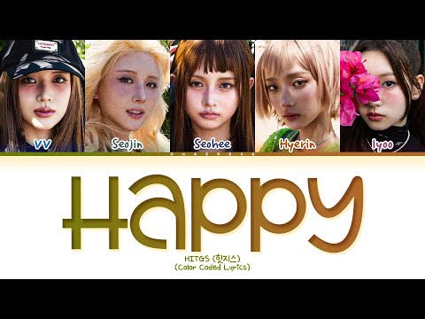 CORRECT HITGS HAPPY Lyrics Color Coded Lyrics