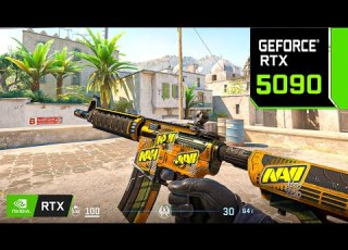  Counter Strike 2 RTX 5090 32GB 4K Maximum Settings