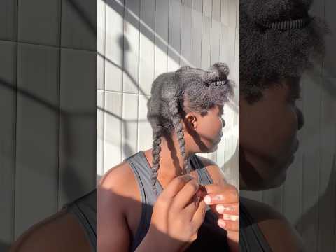 Namna Ya Kunyoosha Nywele Bila Kutumia Moto Africanthreading Tanzaniayoutuber Hairstyle