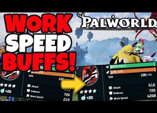  How To Increase A Pal S WORK SPEED In Palworld