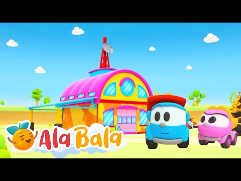 EPISOD NOU O Căsuță Mică Pentru LEA Desene Animate Alabala Pentru Copii Cu Camionul LEO