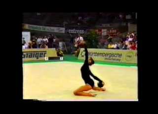  Irina DELEANU ROM Ball 1990 Stuttgart Masters AA
