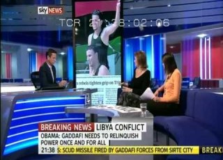 Nabila Ramdani Sky News Press Preview Part 1 22 August 2011