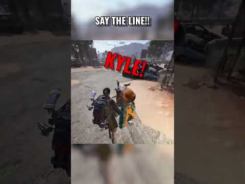 WHY WON T HE SAY THE LINE