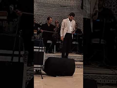 Jalila Sbihi Enjoying The Performance Of The Moroccan 3aita Singer Nacim Haddad June 27th 2021