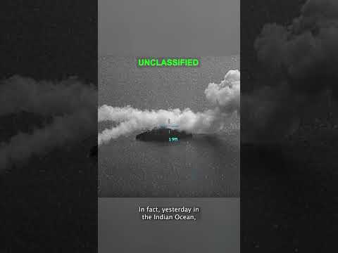 US Iran War US Torpedoes Ship In Indian Ocean As Iranian Leader Labels Trump Israel First