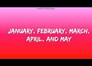 Months Of The Year Badanamu Lyrics